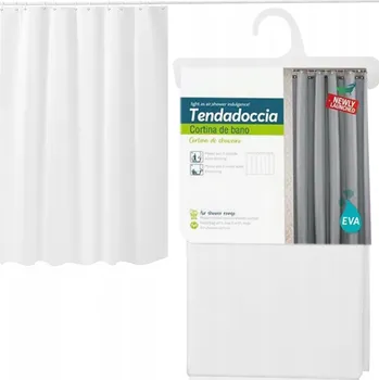 Prostěradlo Decortrend bílý vinylový sprchový Závěs 200x240 cm antibakteriální