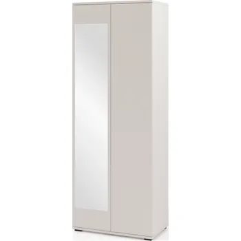 Šatní skříň ArtPK Šatní skříň BIANCO se zrcadlem | cashmere