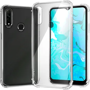 Pouzdro na mobilní telefon Zadní Kryt Hello Case pro Oppo A31 bezbarvý