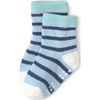 Dámské ponožky Protiskluzové ponožky - PROUŽEK MODRÝ - (3-5 let) L (Značka: ROYGCBP)