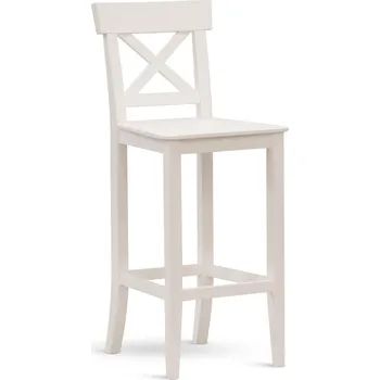Stima Barová židle HOKER bar masiv Odstín: Bílá (lak)