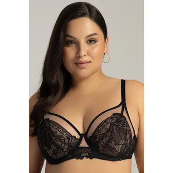 Podprsenka Podprsenka Ava 2146 Harmony Maxi Barva: Černá, Velikost: 80K