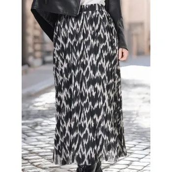 Dámská sukně Sinsay - Plisovaná midi sukně - vícebarevná - 042AM-MLC - 042AM-MLC-XS