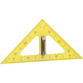pravítka Wissner Trojúhelník na tabuli 45° 60 cm žlutý