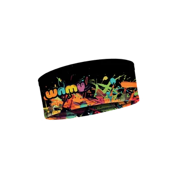 Sportovní čelenka WAMU Sportovní čelenka GAME ON černá vel. M