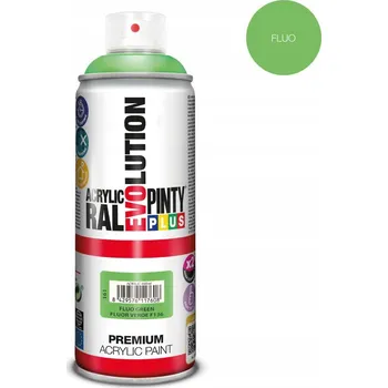 Barva ve spreji Barva fluorescenční neonově zelená Pintyplus