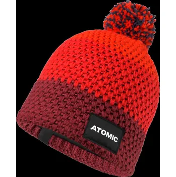Čepice ATOMIC RACING BEANIE red maroon - One size