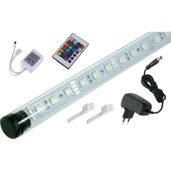 LED trubice RGB LED trubice do akvária s dálkovým ovládáním, 16 barev, 40 cm I