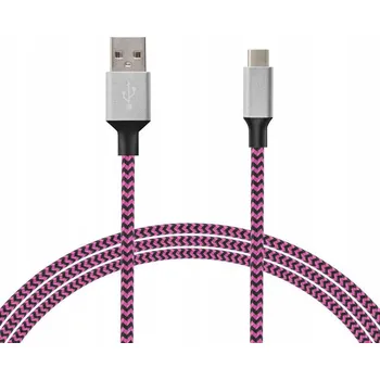 Datový kabel NABÍJECÍ A DATA KABEL USB-A na USB-C 1,5M 68702