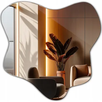 Zrcadlo Nepravidelné Zrcadlo Závěsné Moderní na Zeď do Obývacího Pokoje Ložnice Toaletky