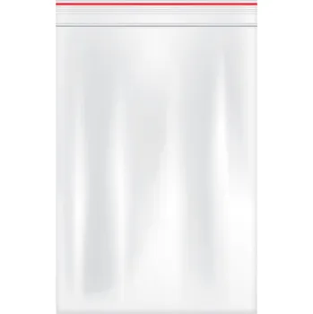 Sáček na potraviny CZECHOBAL, sro Sáčky se zipovým uzávěrem 80 x 120 mm, 100 ks/bal.