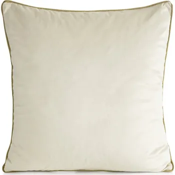 Povlak na polštářek Luxusní dekorační povlak na polštář GAJA 2 světle béžový 60 x 60 cm