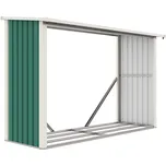 Přístřešek na dřevo G21 WOH 335 zelený 63900502