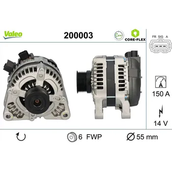 Autoelektrika generátor VALEO 200003