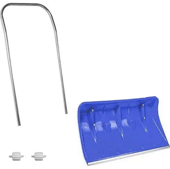 Hrablo na sníh Těsmat cz Hrablo obouručné na sníh 45x80cm, kovová rukojeť - ROZLOŽENÉ