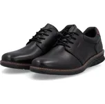 Pánské kožené polobotky 14419-00 Rieker černá Barva: schwarz, Velikost: 44
