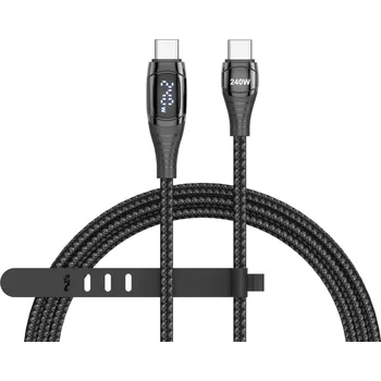 Napájecí kabel SmallRig 240W Power Cable with Led Display 5113