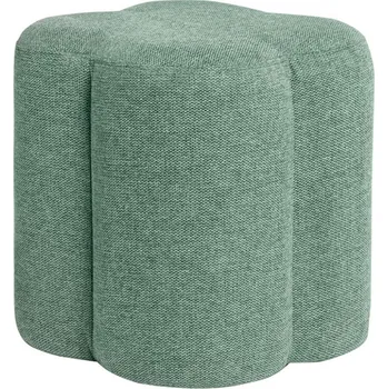 Taburet Zelený čalouněný taburet Somcasa Artur 36 x 36 cm