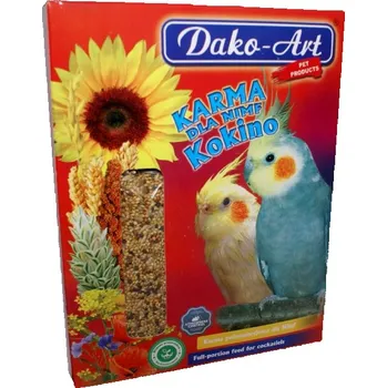 Krmivo pro ptáka Směs pro střední ptáky Dako-Art 0,5 kg