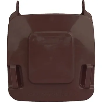 Popelnice Těsmat cz Víko náhradní k popelnici 120l hnědé