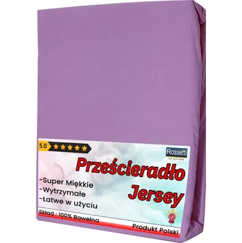 Prostěradlo PROSTĚRADLO JERSEY S GUMOU 200x200 ČTVEREC ČERVENÉ