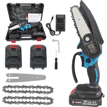 Ruční pilka AKU Elektrická ruční pilka + Náhradní baterie + Náhradní řetěz, 2204