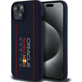 Pouzdro na mobilní telefon Red Bull Silicone Vertical Logo MagSafe Zadní Kryt pro iPhone 15 Navy Vstupte do světa rychlosti a preciznosti s originálním krytem Oracle Red Bull Racing, který přináší špičkovou ochranu pro váš tel