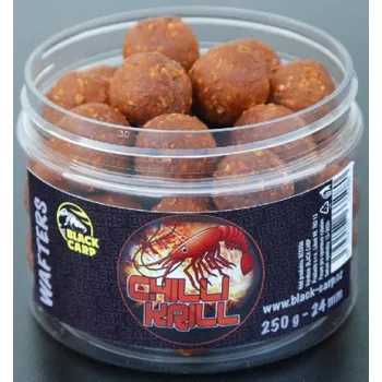 Boilies Black Carp boilies wafters 130g / 20mm - Chilli-Krill