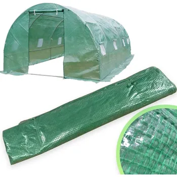 Doplněk pro dětské hřiště 4iQ Group Náhradní plachta na fóliovník 3x6m ZELENÝ