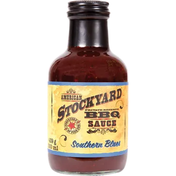 Omáčka BBQ omáčka Stockyard Southern Blues, 350 ml