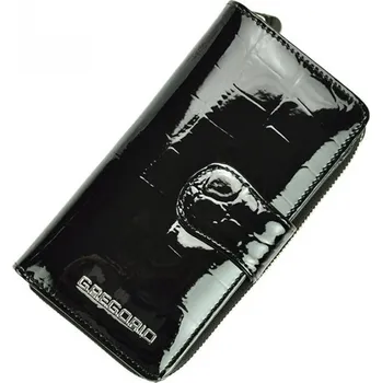 Peněženka Dámská kožená peněženka černá - Gregorio Kasandra černá