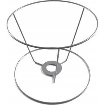 Obraz Kostra stínidla 20 cm E14 pro noční lampičku, bílá