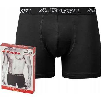 Pánské spodní prádlo Kappa Boxerky Spodní Prádlo Boxerky černé barvy, velikost XL