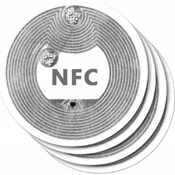 samolepka NFC SAMOLEPICÍ SAMOLEPKY 1 KUSŮ V SADĚ ŠTÍTKY S NFC ČIPY MINCE