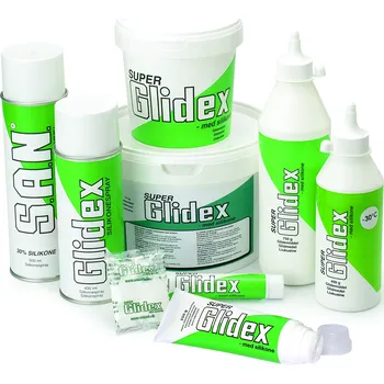 Lubrikační gel Silikonový mazlavý lubrikant pro potrubí SUPER GLIDEX Unipak - 750g
