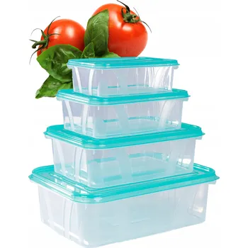 Dóza na potraviny Plast vícebarevný