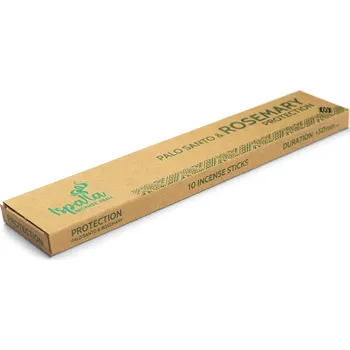 Čajovna Incense Ispalla Palo Santo s rozmarýnem, 10 vonných tyčinek