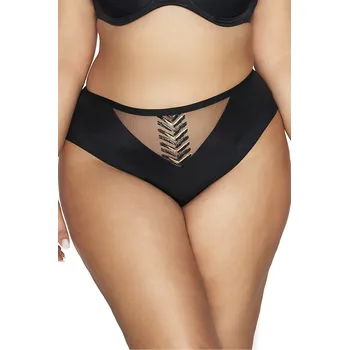 Dámské oblečení Kalhotky Ava 2118 Goddess Barva: Černá, Velikost: XL