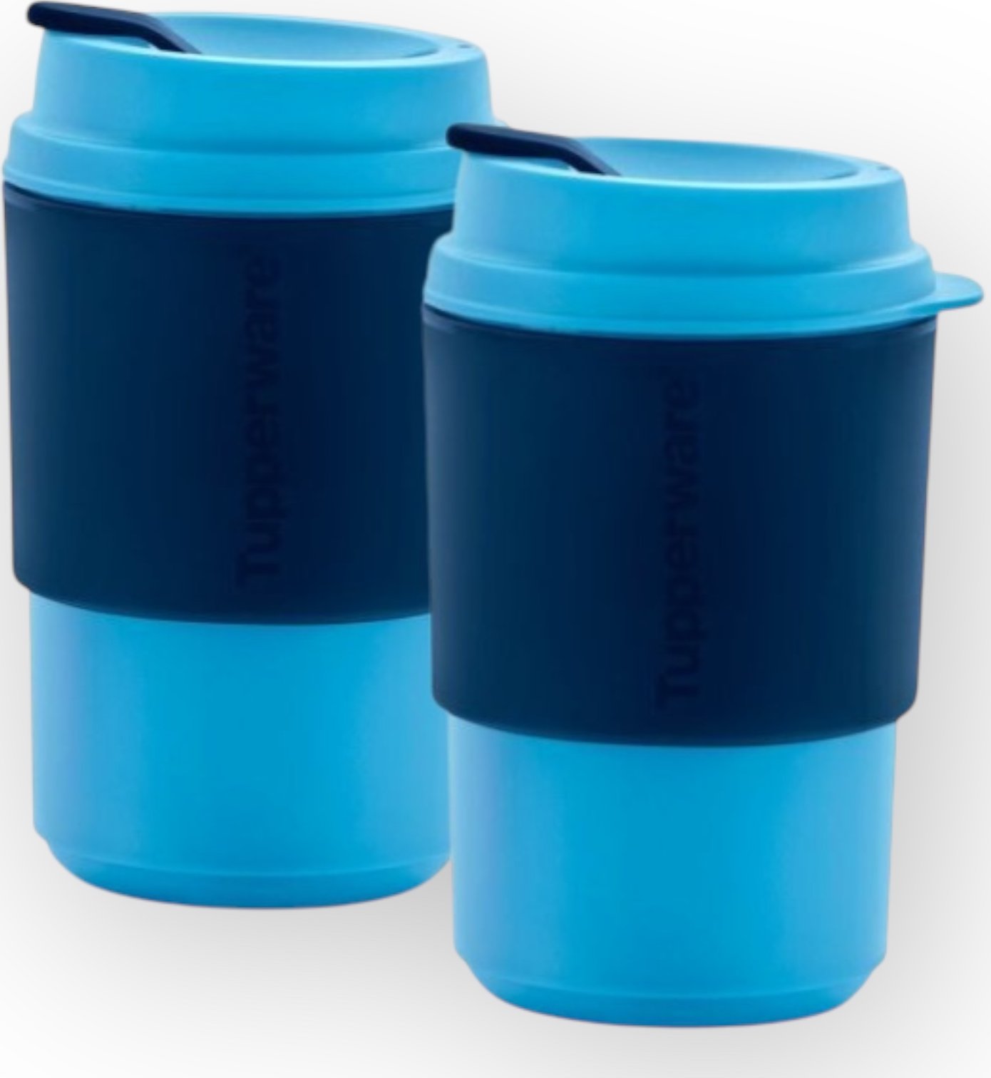 Eco+ hrnek na kávu 350 ml, 2 ks modrá