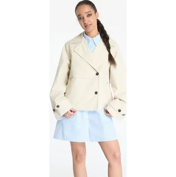 Bunda Tommy Jeans Short Trench Jacket Beige M