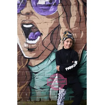 ANDY Boom mikina zip Parkour Velikost děti: 116