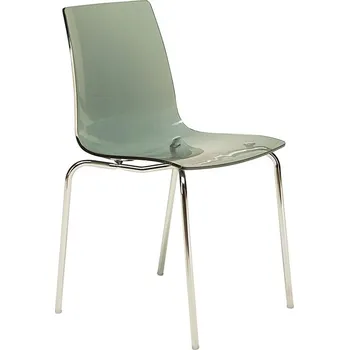 Jídelní židle Stima Plastová židle LOLLIPOP Barva plastu: Antracite transparente