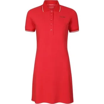 PROGRESS ANETA dámské sportovní pološaty bambus/bavlna červená M