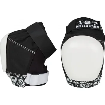 Sada chráničů 187 Killer Pads - Pro Knee Pad - White - Kolenní chrániče Velikost: L