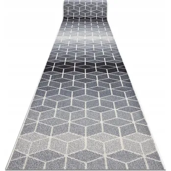 ubrus BĚHOUN HEOS 80 cm CUBE KOSTKY 3D stříbrný ^*Q3223