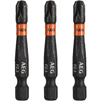 Bit AEG Šroubovací bit PZ3 50mm AEG, sada 3ks