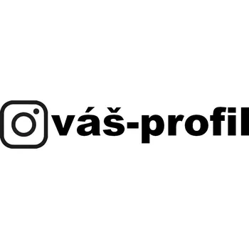 samolepka Samolepka - Instagram profil