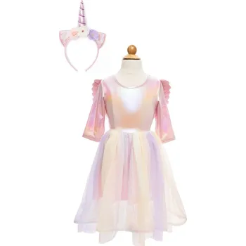 Karnevalový kostým Kostým pro holčičku Jednorožec Great Pretenders - Unicorn fairy dress 5-6 let