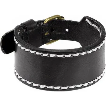 Náramek Kožený náramek prošívaný