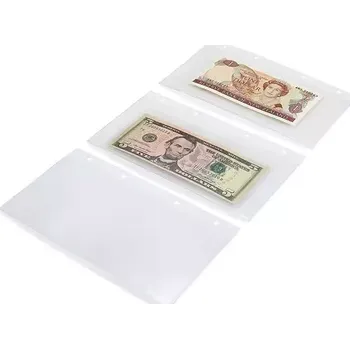 Obal pro sběratelský předmět Leuchtturm Náhradní listy na bankovky CHARTA 200x112 mm (bal. 10 ks)